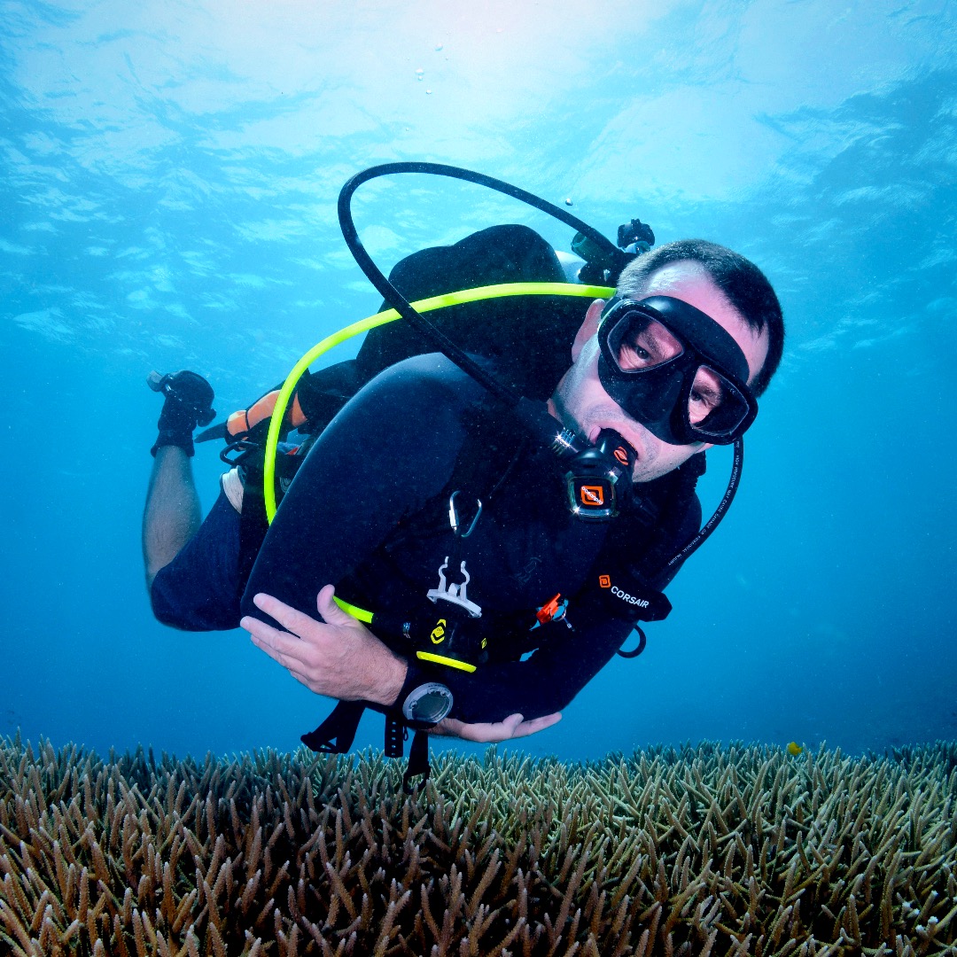 Underwater Scuba Diving with Submerged Nation