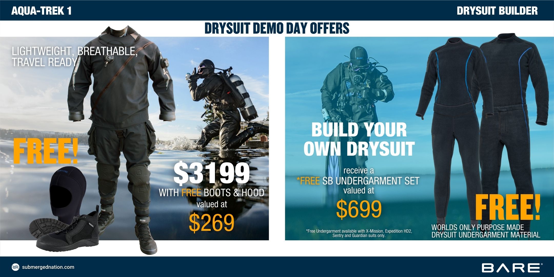 Drysuit Demo Day Offer 2022 Web Tile (2160 × 1080px)